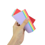 100 Sheets 15x15cm Mix 10 Colour Square Origami Folding Paper DIY Crafts Tools