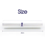 4x Vacuum Food Sealer Roll Bags Saver Seal Storage Heat Commercial 24m x 28cm