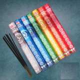 HEM 7 Chakras Gift Set 140 Mixed Incense Sticks - 7 packs