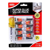 7pcs Super Glue Quick Dry DIY Projects Wood Metal Plastic Handy Hardware
