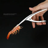 New Prawn Peeler Creat Peel Kitchen Tool Stainless Steel Shrimp Deveiner Device
