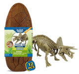 Jurassic Eggs Dino Skeletons Dr. Steve Hunter's Dinossaur Assembly Set