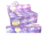 Chakra Angel Incense Green Tree Fragrance 12 Packets - 144 Sticks Masala Premium