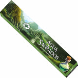 Agua Sagrados Premium Masala Incense Green Tree Premium Fragrance 12 Packets