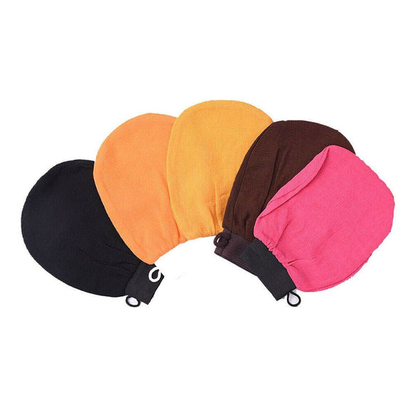 2pcs Moroccan Bath Scrub Glove Hammam Exfoliating Body Facial Tan Massage Mitt