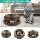 Magic Organ Cat Scratching Board Cardboard Interactive Scratcher Toy Foldable