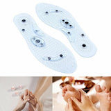 4pcs Acupressure Magnetic Shoe Massage Weight Loss Therapy Slimming Insoles