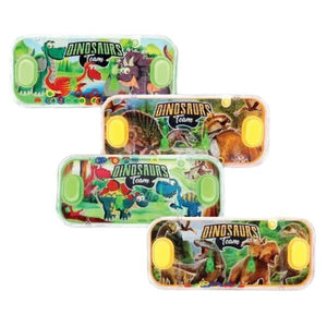 1x New Jurassic Dinosaur Water Game Ring Toy Handheld Interactive Assorted