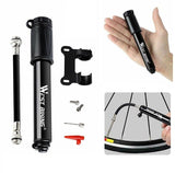 Aluminium Mini Bicicle Air Pump Bike Hand Ball Inflator Portable Cycling Tyre