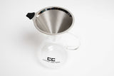 Coffee Maker Pour Over Borosilicate Glass Manual Coffee Dripper Kitchen