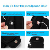Arm Band Mobile Phone Holder Bag Sports Running Jogging Gym Exercise Pouch Case