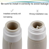 4pcs Travel Bottles Essentials Accessories Approved Leak Proof Squeeze Silicone