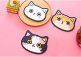 Cat Silicone Coaster Mug Rubber Mat For Glass Coffee Plate Home Beverage Desktop