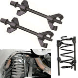2pcs Coil Spring Compressor 380MM Black Heavy Duty Car Truck Auto Clamp Tool