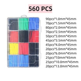 560 pcs Heat Shrink Tubing Assortment Tube Wire Cable Insulation Sleeving Set