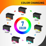 Solar LED Deck Garden Outdoor Stair Step Fence Light Path Walkway Wall