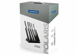 Tramontina Polaris 6pc Magnetic Knife Set Chefs Tools Cutlery Knives Block