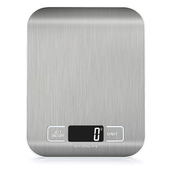 Electronic Digital Stainless Steel Kitchen Postal Scale Scales 5kg/0.1g