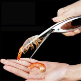 New Prawn Peeler Creat Peel Kitchen Tool Stainless Steel Shrimp Deveiner Device