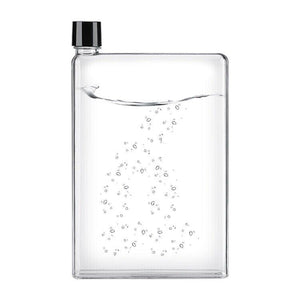 Water Bottle 420ml A5 Paper Kettle Flat Pad Portable Book Drinks Cup Memobottle