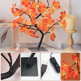 Maple Twig Fairy Xmas Party Lamp 24 LED Decorations Christmas Tree Lights 60cm