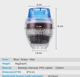 5x Tap Water Purifier Carbon Coconut Clean Filter Home Kitchen Cartridge Faucet