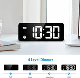 Digital Alarm Clock 5.8" LED Digital Clock for Heavy Sleepers Electronic Desk