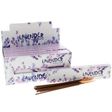 Lavender 120 Incense Sticks New Moon India Relaxation Fragrance Odours