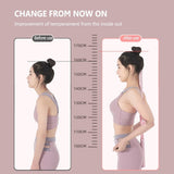 Adjustable Yoga Body Stick Open Shoulder Stand Posture Corrector OpenBack -Green
