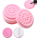 20pcs Eyelash Extension Adhesive Glue Holder Disposable Lash Application Tools