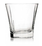 6 pieces Short Glass Clear Blaze Tumblers Water Drinking Glasses Drink 280ml