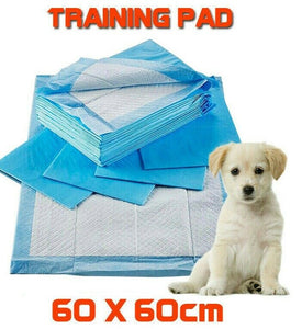 400 x Pet Dog Puppy Indoor Cat Toilet Training Pads Absorbent 60 x 60cm