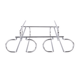 2 Slots Wine Glass Holder Wall Hanger Hanging Bar Storage Rack champagne