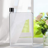 Water Bottle 420ml A5 Paper Kettle Flat Pad Portable Book Drinks Cup Memobottle