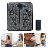 EMS Electric Foot Massager Mat Relax Muscle Stimulator Leg Shaping Massage Pad