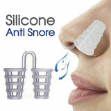 Silicone Anti Snore Nasal Dilators Stop Snoring Nose Clip Sleep Apnea Aid Device