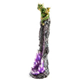 Baby Dragon Crystal Incense Burner Holder Incense Sticks Yoga Meditation