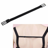 3x Lady Nonslip Elastic Adjustable Band Bra Strap Holder Strap Racer Back Clip