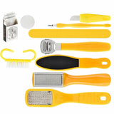 10 Pcs Manicure Foot Rasp File Hard Dead Skin Remover Pedicure Peeling Tools Kit