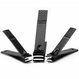 3Pcs Manicure Nail Cutter Stainless Steel Nail Clipper Toenail Trimm Black Set
