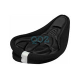Bike Seat Cover Silicone Thick Comfort Gel Cycling Bicycle Saddle Cushion Pad