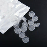 100x Eyelashes Glue Holder Blossom Cup Ring Eyelash Extension Adhesive Stand