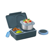 OmieBox UP Hot & Cold Lunch Box Kids Food Storage Container - Graphite