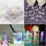 300x Fake Acrylic Ice Cube Artificial Wedding Party Photography Display Clear