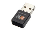 600Mbps Dual Band USB WiFi Wireless Dongle AC600 Lan Network Adapter 5GHz 2.4GHz