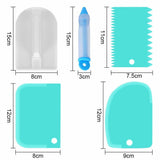 170Pcs Cake Decorating Kit Turntable Rotating Baking Flower Icing Piping Nozzles