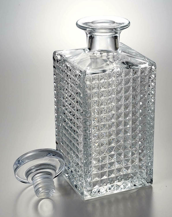 Luigi Bormioli Mixology Elixir 750ml Crystal Glass Whisky Decanter Bottle