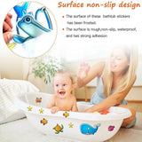 24pcs Kids Anti Non Slip Bath Tub Stickers 6 Sheets Mat Skid Shower Bathroom Mat