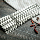 20x Stainless Steel Barbecue Metal Skewers Flat Needle BBQ Tools Kebab Stick 30cm