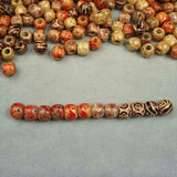 200pcs Wooden Beads Large Hole Mixed For Macrame Jewelry HOT Craft Making Hot